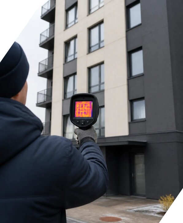 Тепловизионное обследование зданий в Шумерле от 5432 р. | ЭкспертизаРоссия